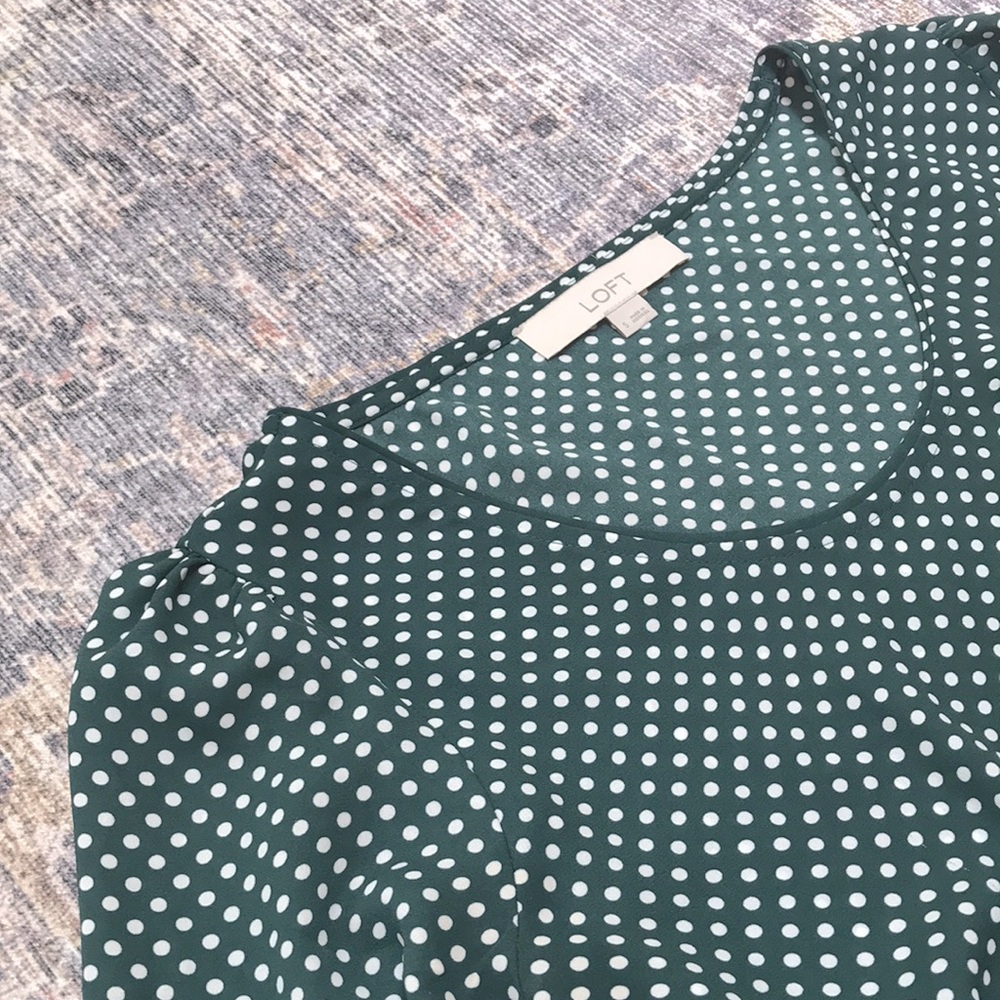 LOFT Long Sleeve Blouse Sz S (EUC)